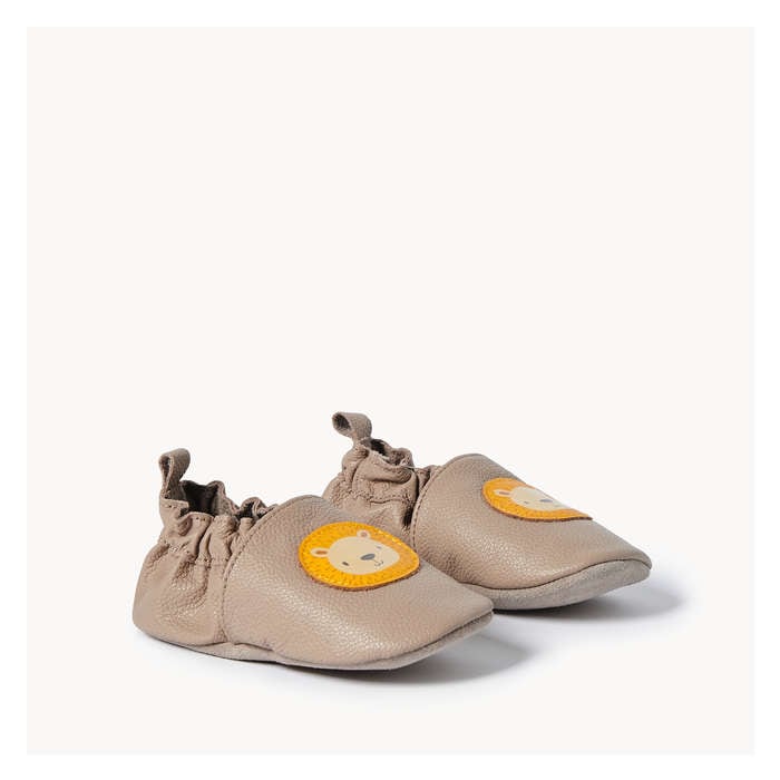 Baby Boys' Lion Footlets